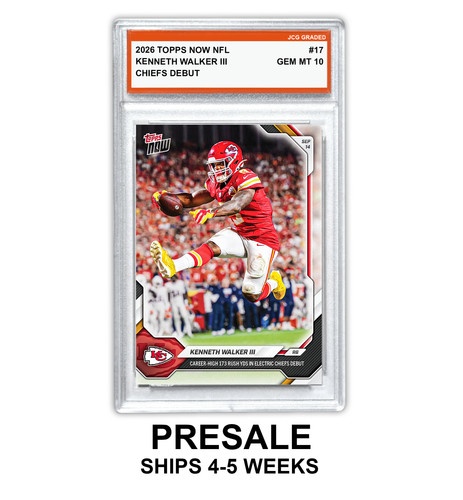 Kenneth walker 2026 topps now - 2026,